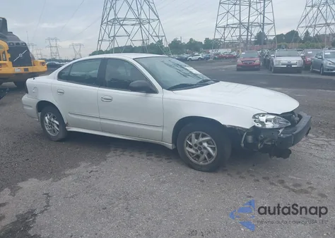 2004 Pontiac Grand Am Se z USA, uszkodzony, nr VIN 1G2NE52F44M625039